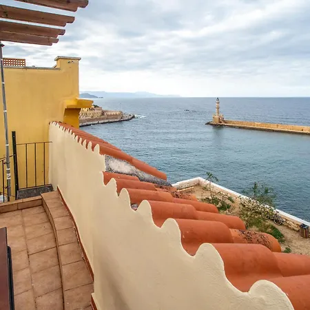 In Heart Of Old Town W. Venetian Port Views Apartment Chania (Crete)